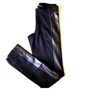 Express Tuxedo Stripe Leggings